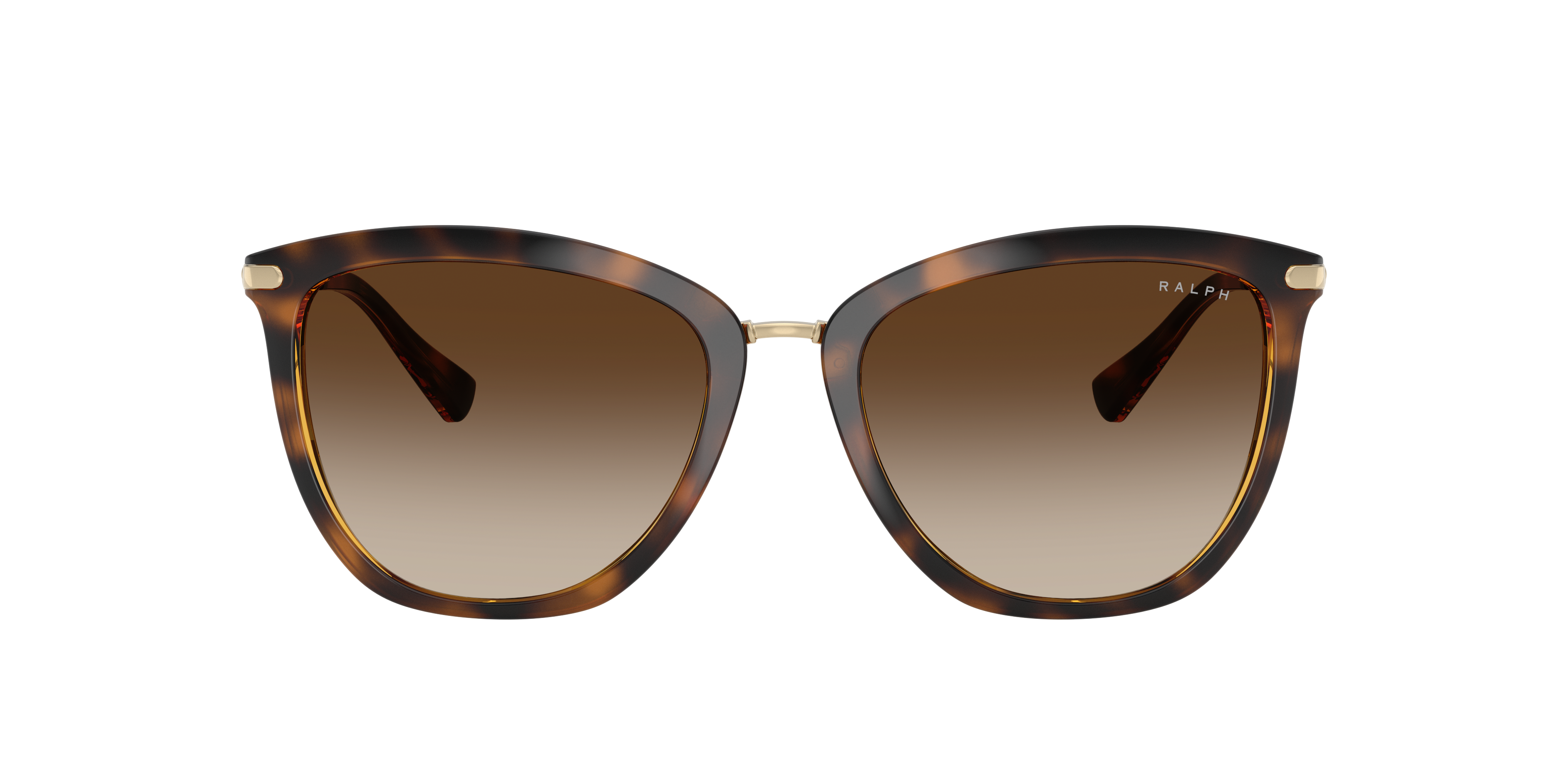 RA5245 Glanzend donker Havana KunststofSunglass Frames van B24, met getinte lenzen