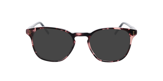 Chelsea Roze Havana AcetaatEyeglass Frames van B24, met getinte lenzen