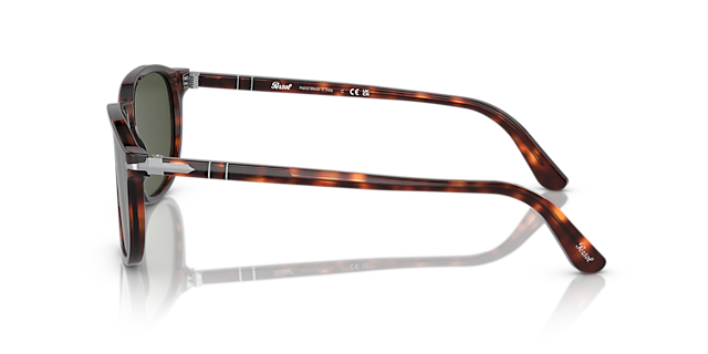 PO3019S Havana AcetaatSunglass Frames van B24, Zijaanzicht