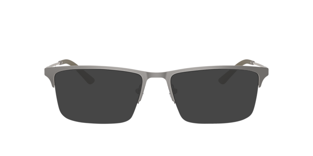 EA1177 Matt Grau MetallEyeglass Frames von B24, mit getönten Gläsern
