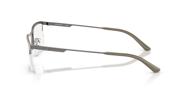 EA1177 Matt Grau MetallEyeglass Frames von B24, Seitenansicht