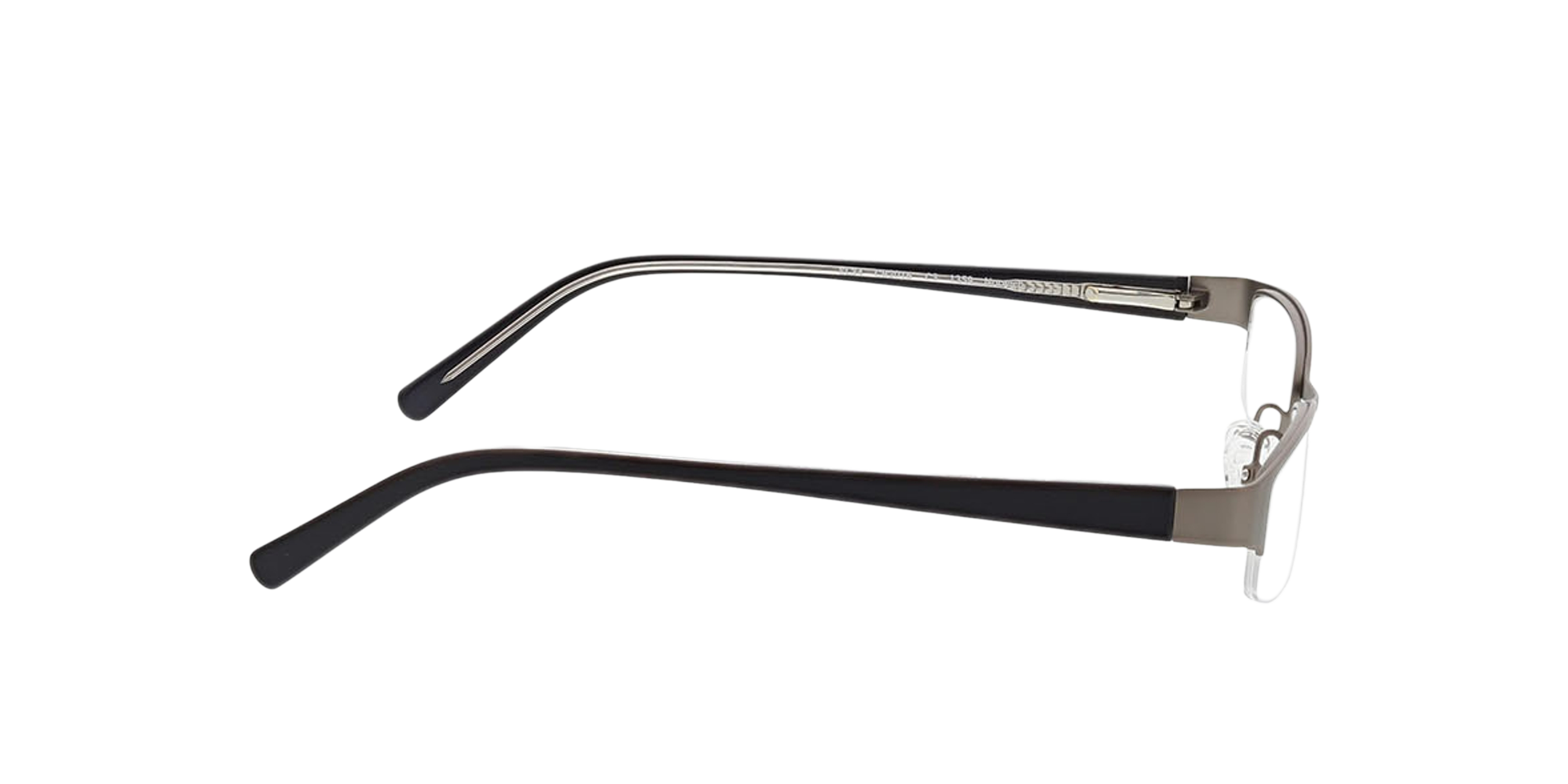 Norwich Anthracite  &  Brown MetallEyeglass Frames von B24, Seitenansicht