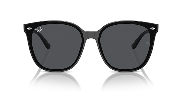 RB4423D Zwart KunststofSunglass Frames van B24, Vooraanzicht