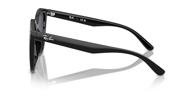 RB4423D Zwart KunststofSunglass Frames van B24, Zijaanzicht