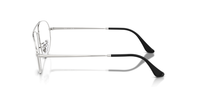 RB6645 Zilver MetaalEyeglass Frames van B24, Zijaanzicht