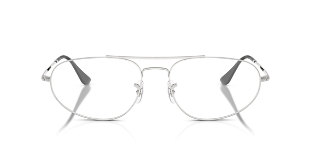 RB6645 Zilver MetaalEyeglass Frames van B24, Vooraanzicht
