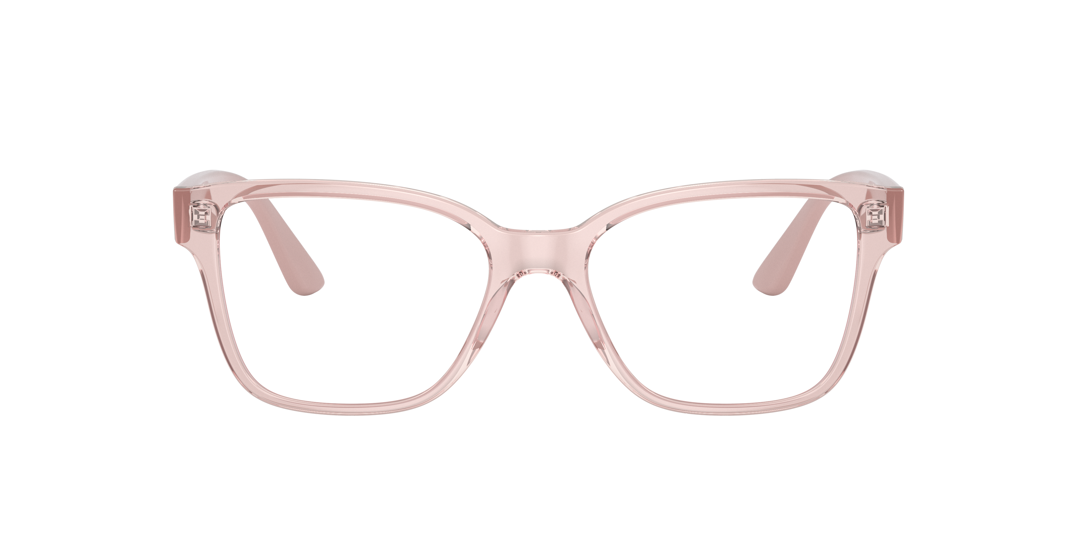 Thumbnail - Vogue Eyewear 8056597711494 Pink Transparent/transparent Pink/beige, Size: Durchschnittlich