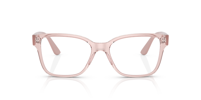 VO5452 Pink transparent KunststoffEyeglass Frames von B24, Vorderansicht
