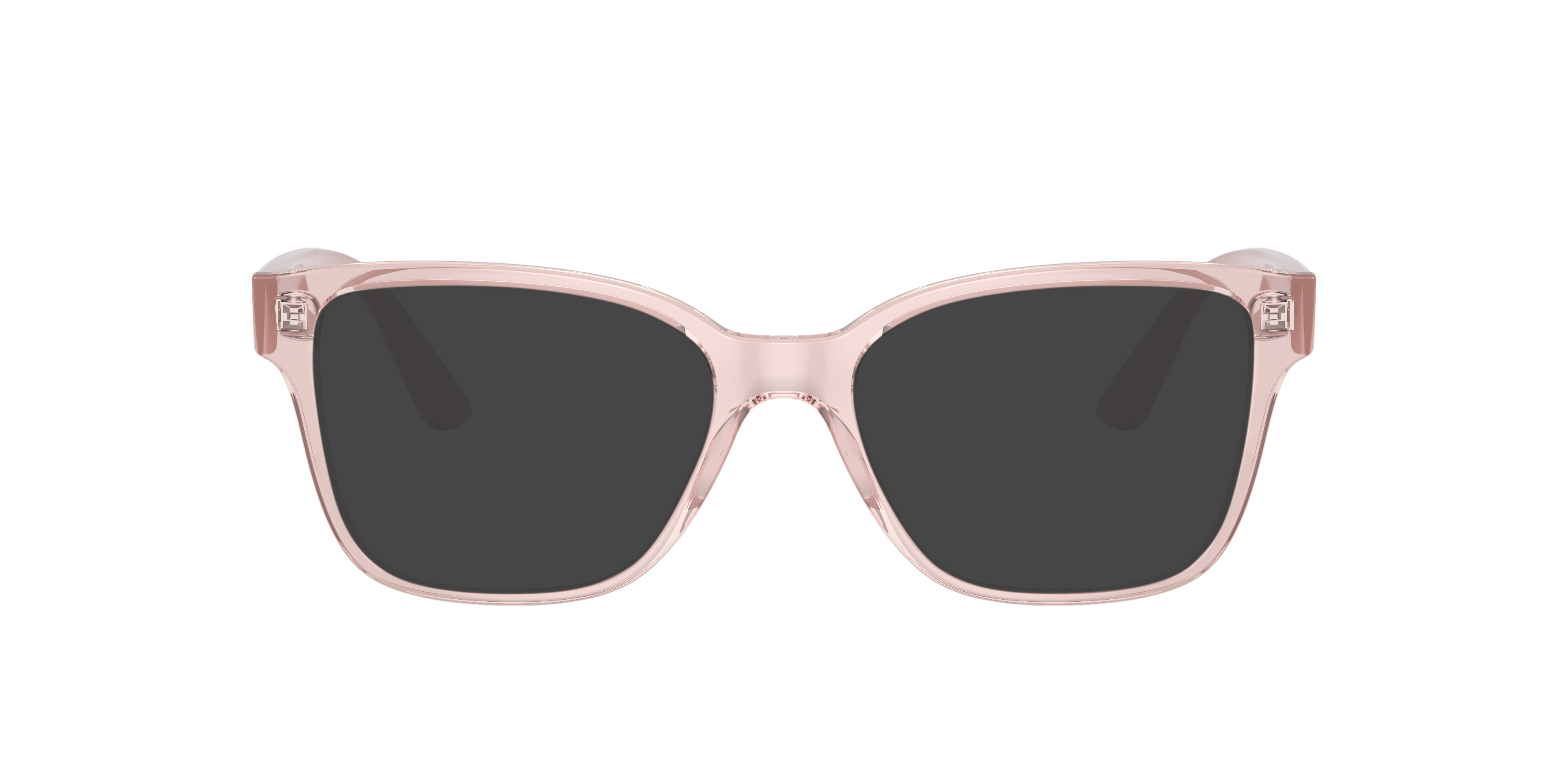 VO5452 Pink transparent KunststoffEyeglass Frames von B24, mit getönten Gläsern