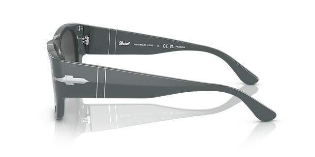 PO3308S Grau AcetatSunglass Frames von B24, Seitenansicht