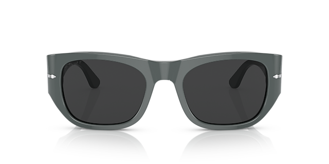 PO3308S Grau AcetatSunglass Frames von B24, Vorderansicht