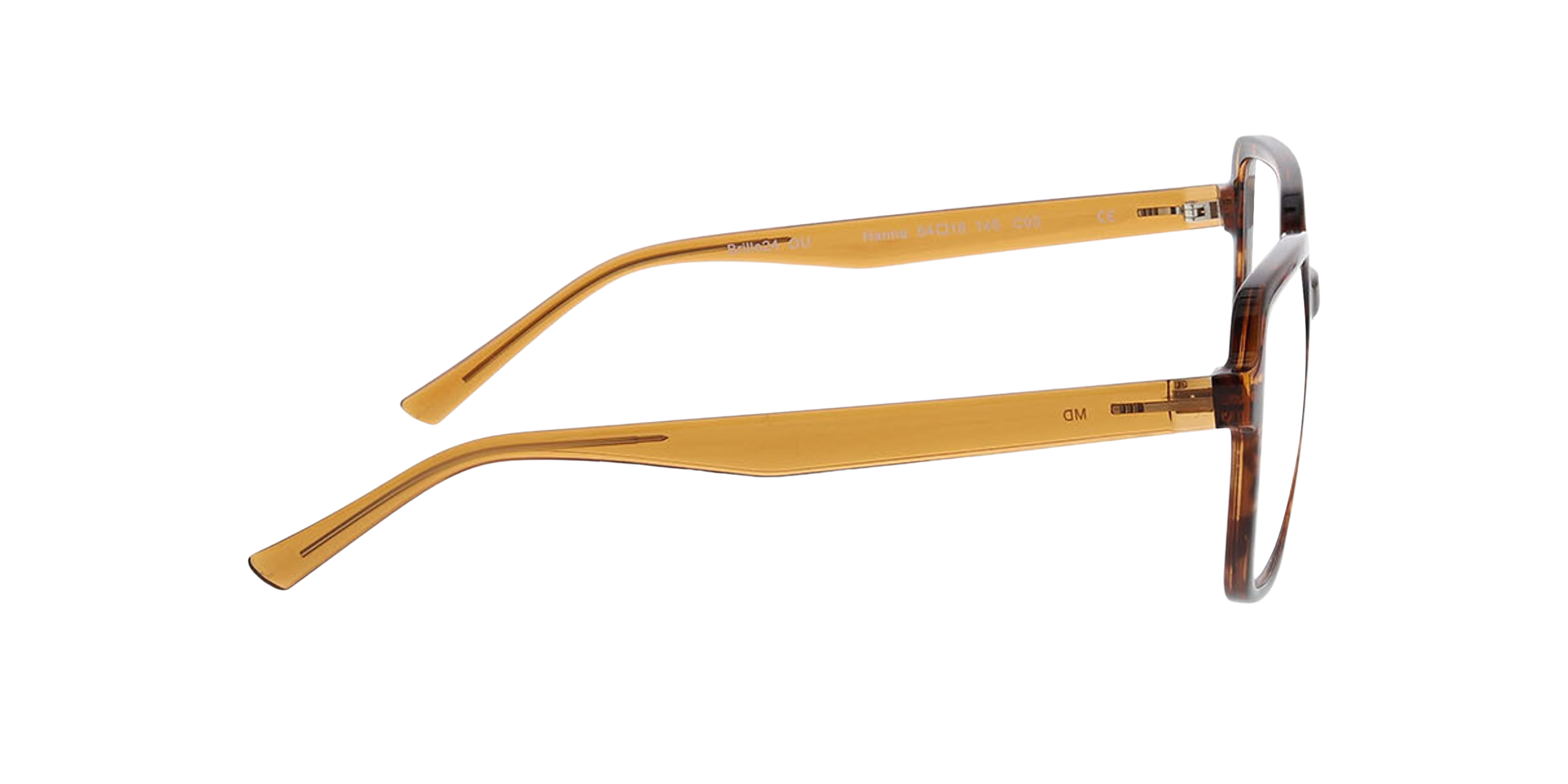 Hanna Havana KunststoffEyeglass Frames von B24, Seitenansicht