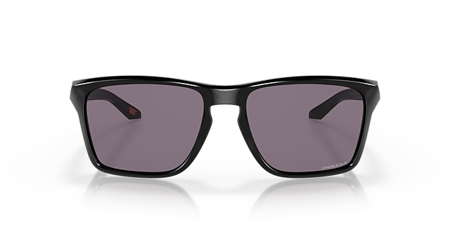 Sylas Schwarz glänzend KunststoffSunglass Frames von B24, Vorderansicht