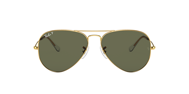RB3025 Arista goud MetaalSunglass Frames van B24, met getinte lenzen