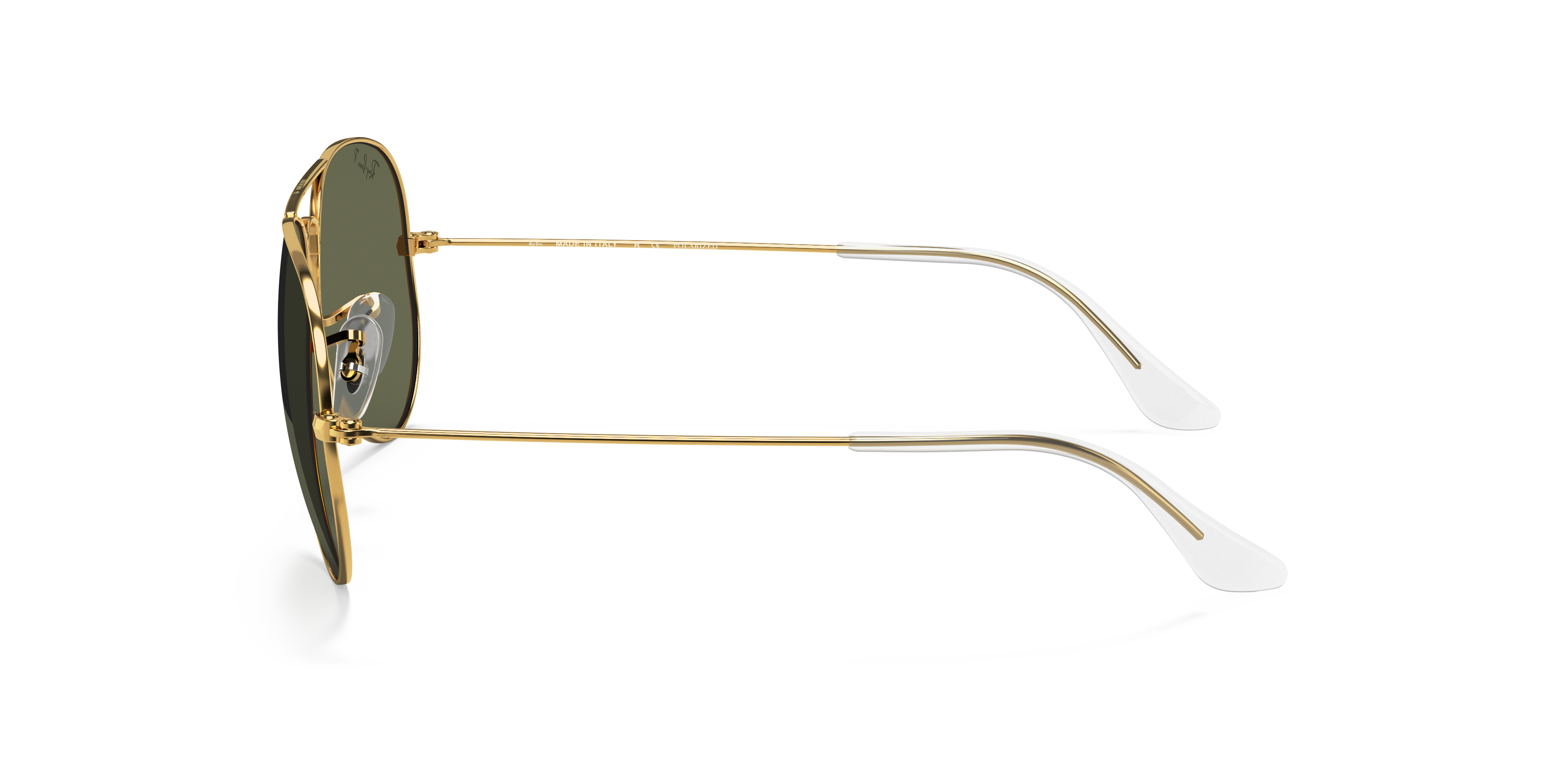 RB3025 Arista goud MetaalSunglass Frames van B24, Zijaanzicht