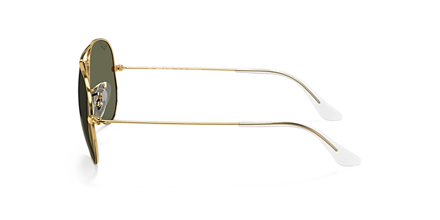 RB3025 Arista goud MetaalSunglass Frames van B24, Zijaanzicht