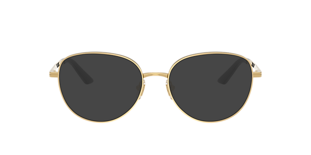 VE1312 Goud MetaalEyeglass Frames van B24, met getinte lenzen