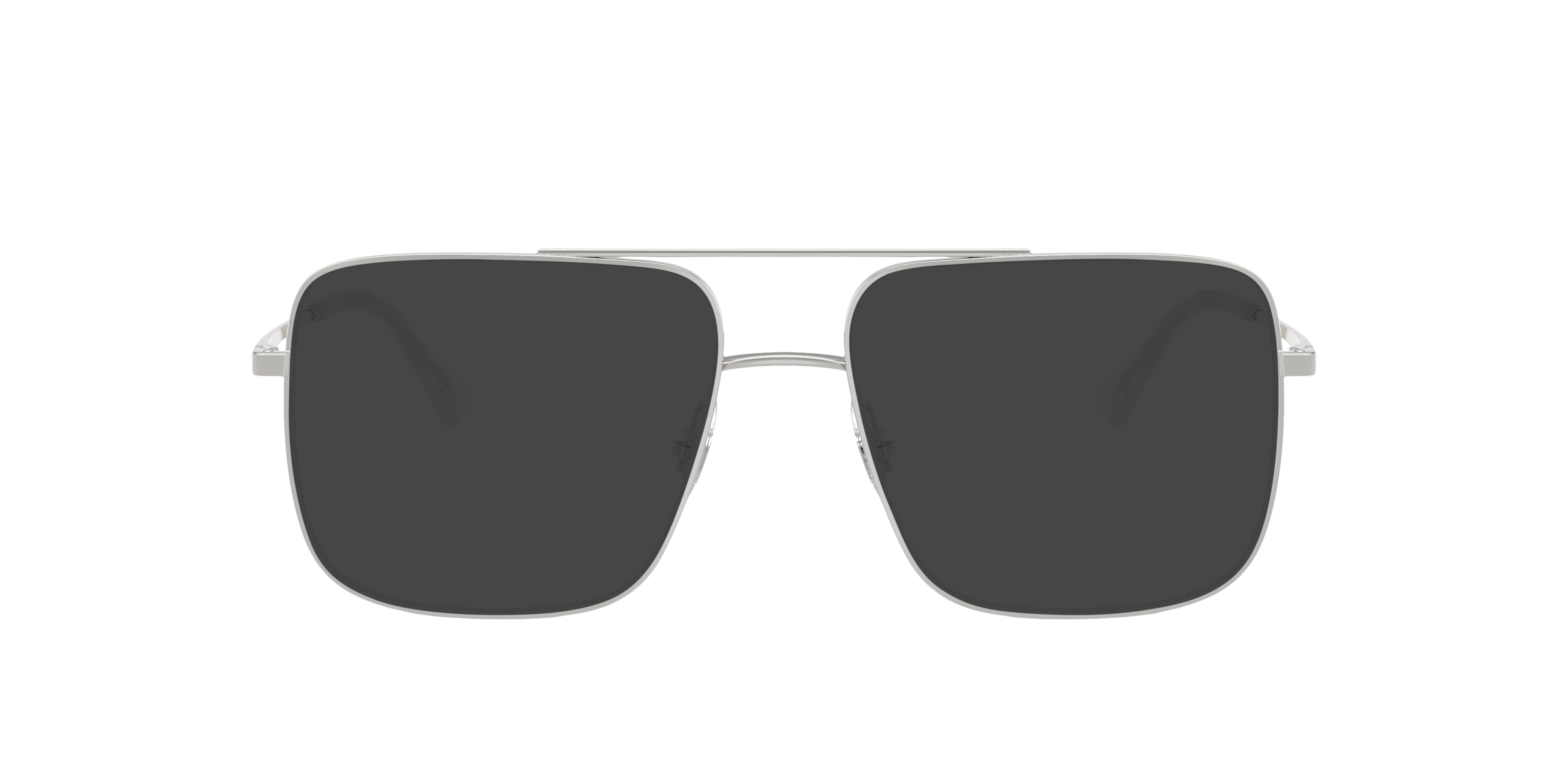 RB3758V Silber MetallEyeglass Frames von B24, mit getönten Gläsern