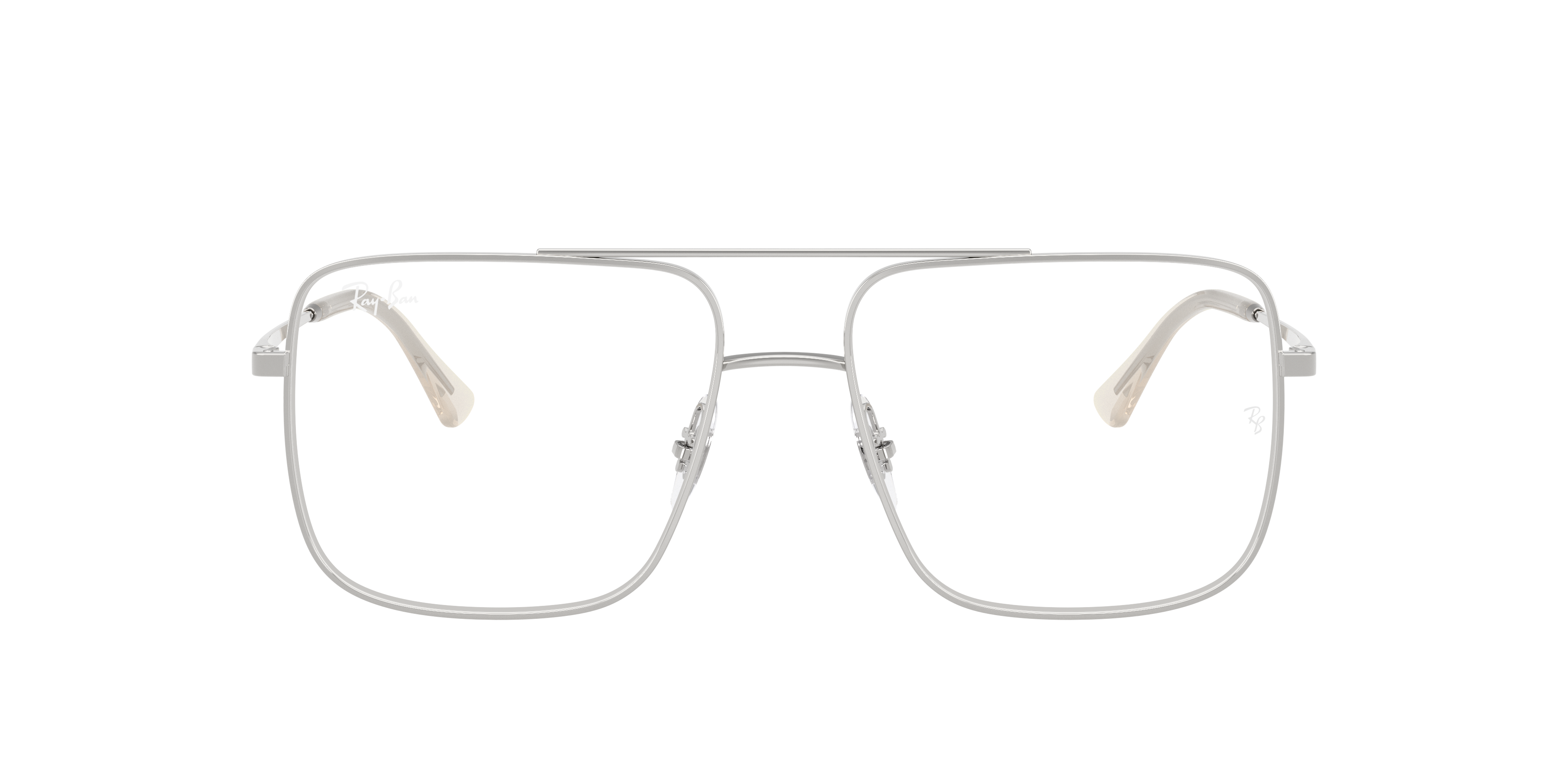 Thumbnail - Ray-Ban 8056262417539 Silber/silver/pale Gold, Size: Large