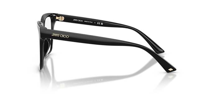 JC3040U Zwart AcetaatEyeglass Frames van B24, Zijaanzicht