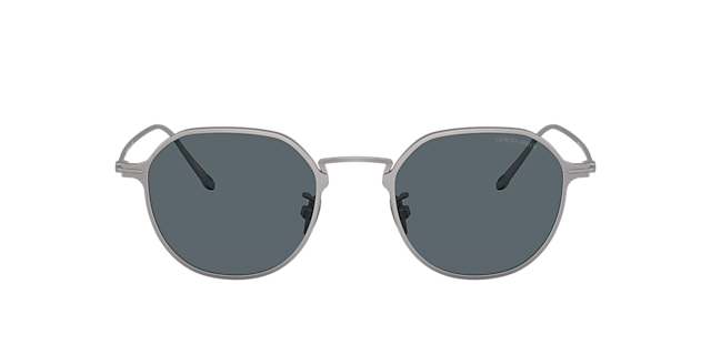 AR6138T Mat Staalgrijs TitaanSunglass Frames van B24, met getinte lenzen