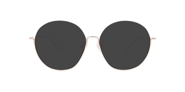 Orianna Rose Gold Metal MetallEyeglass Frames von B24, mit getönten Gläsern