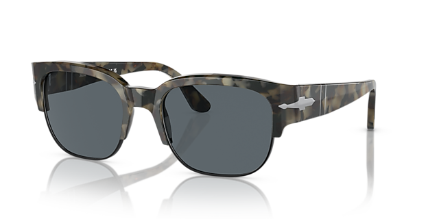 PO3319S Brown Tortoise AcetatSunglass Frames von B24, Dreiviertelansicht