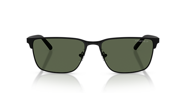 AN3094 Matt Schwarz MetallSunglass Frames von B24, Vorderansicht