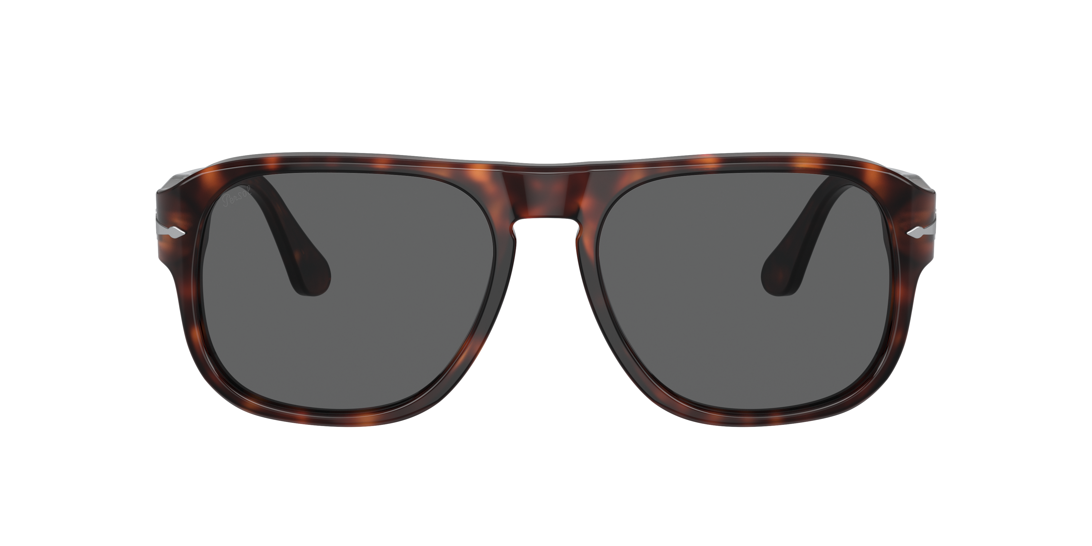 PO3310S Havana AcetaatSunglass Frames van B24, met getinte lenzen