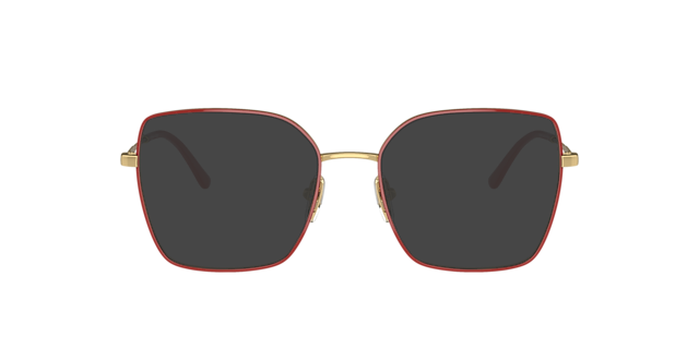 VO4274 Top rood & goud MetaalEyeglass Frames van B24, met getinte lenzen