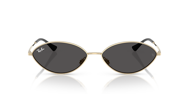 RB3757 Lichtgoud MetaalSunglass Frames van B24, Vooraanzicht