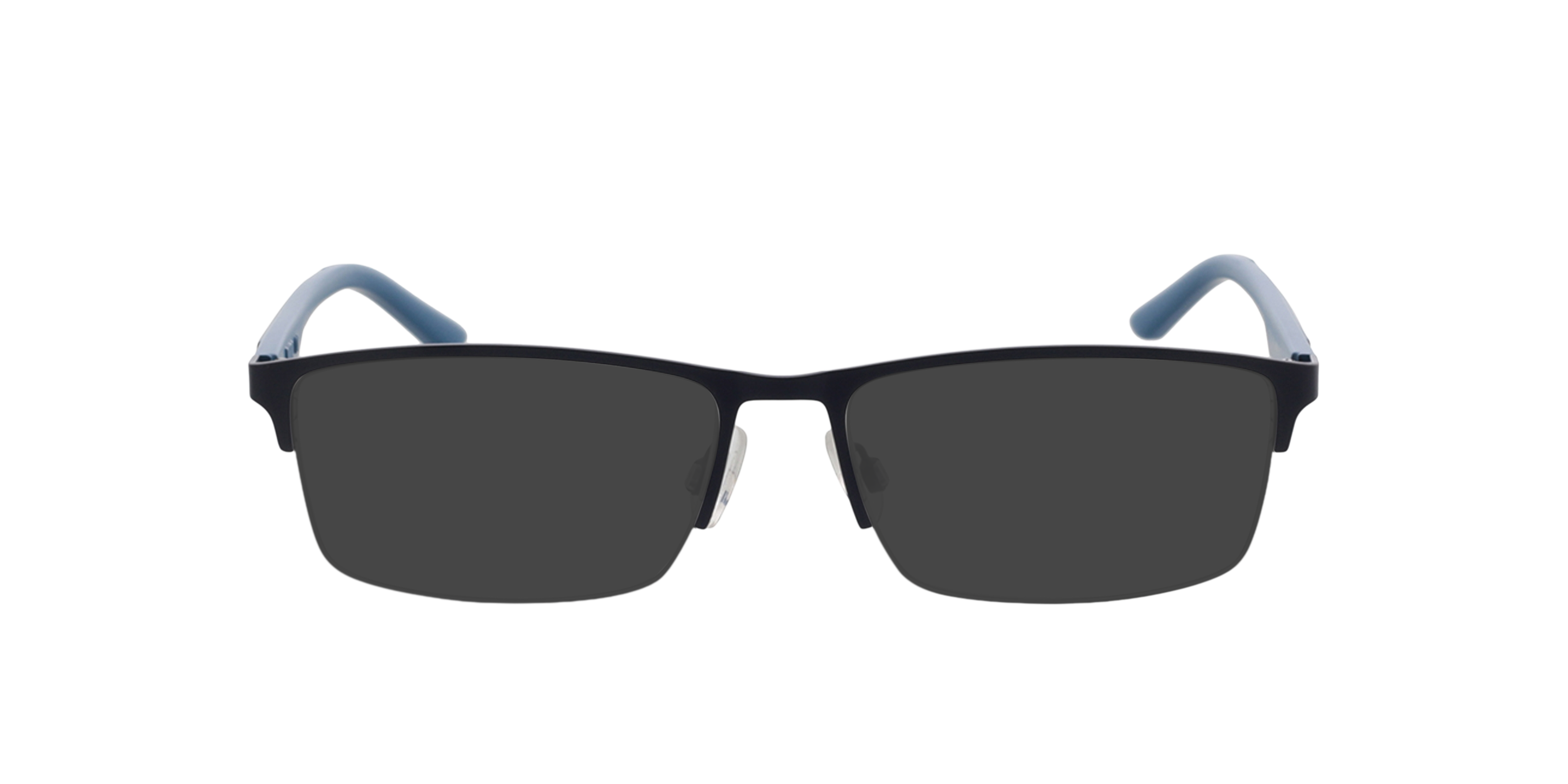 PU0373O Blauw MetaalEyeglass Frames van B24, met getinte lenzen