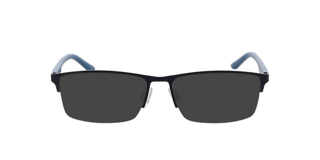 PU0373O Blauw MetaalEyeglass Frames van B24, met getinte lenzen