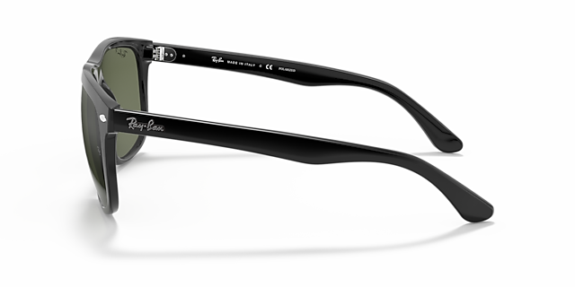 RB4147 Zwart KunststofSunglass Frames van B24, Zijaanzicht