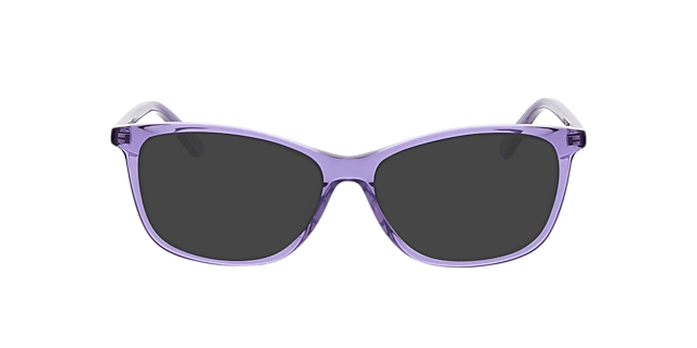 Paris Paars AcetaatEyeglass Frames van B24, met getinte lenzen