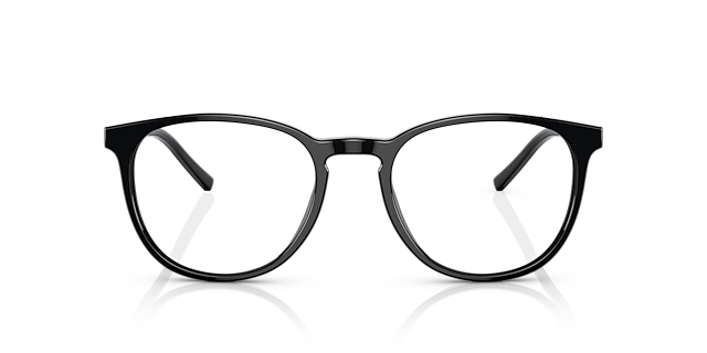 DG3366 Zwart AcetaatEyeglass Frames van B24, Vooraanzicht