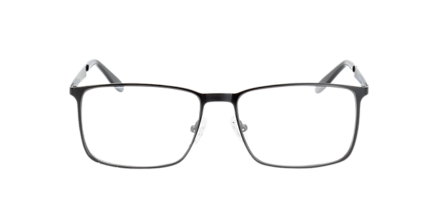 Colchester Schwarz MetallEyeglass Frames von B24, Vorderansicht
