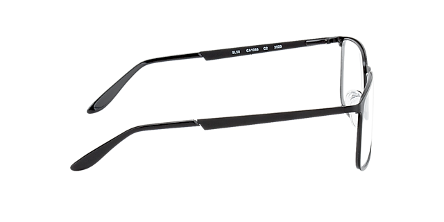 Colchester Schwarz MetallEyeglass Frames von B24, Seitenansicht