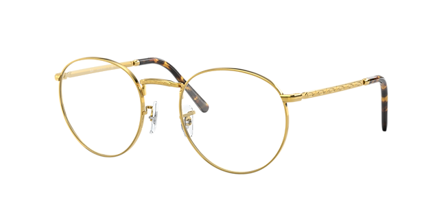 RB3637V Goud MetaalEyeglass Frames van B24, Hoekweergave
