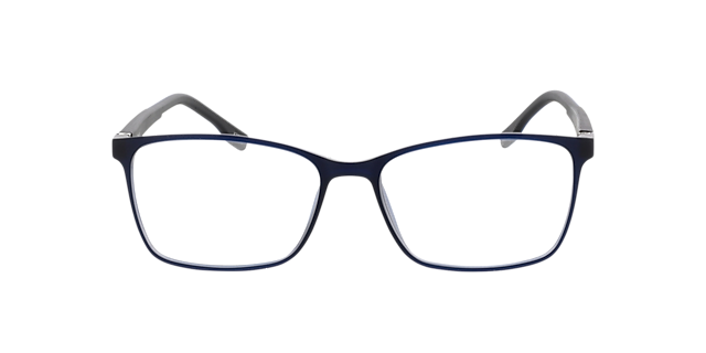 Pecos Kristallblau KunststoffEyeglass Frames von B24, Vorderansicht