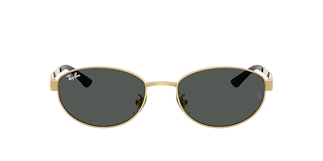 RB3774D Arista goud MetaalSunglass Frames van B24, met getinte lenzen
