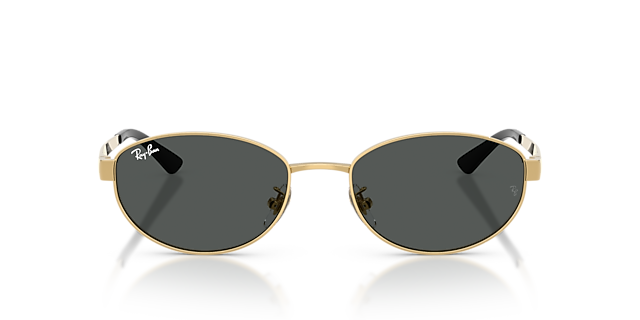 RB3774D Arista goud MetaalSunglass Frames van B24, Vooraanzicht