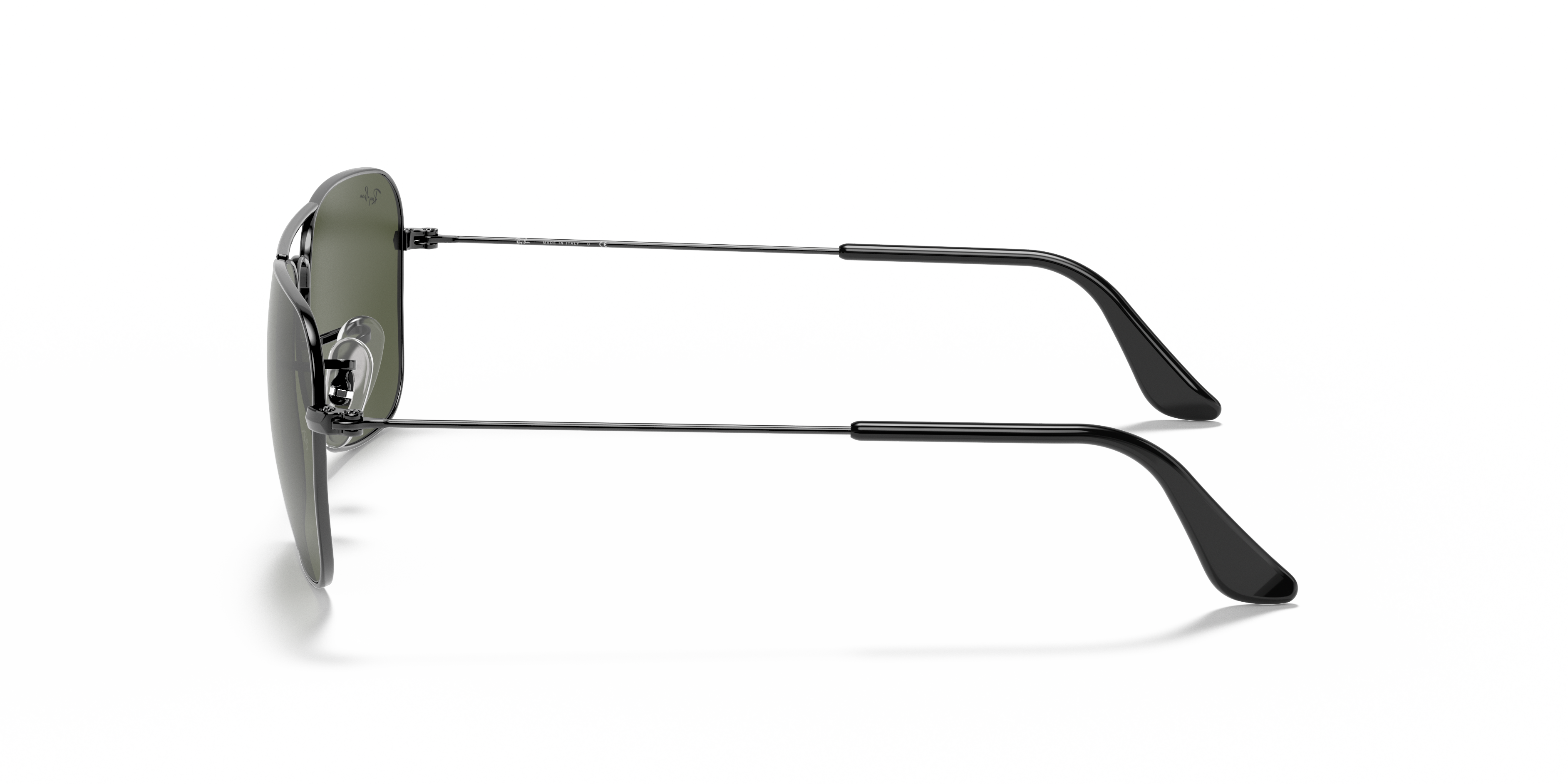 RB3136 Staalgrijs MetaalSunglass Frames van B24, Zijaanzicht