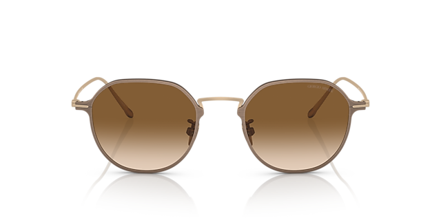 AR6138T Brons TitaanSunglass Frames van B24, Vooraanzicht
