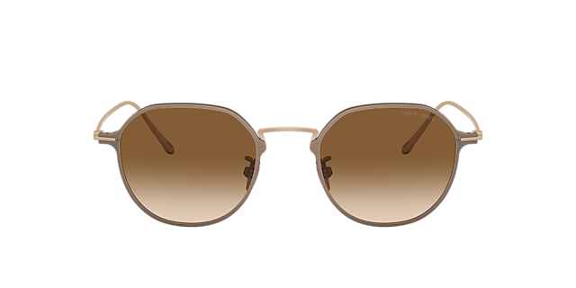 AR6138T Brons TitaanSunglass Frames van B24, met getinte lenzen