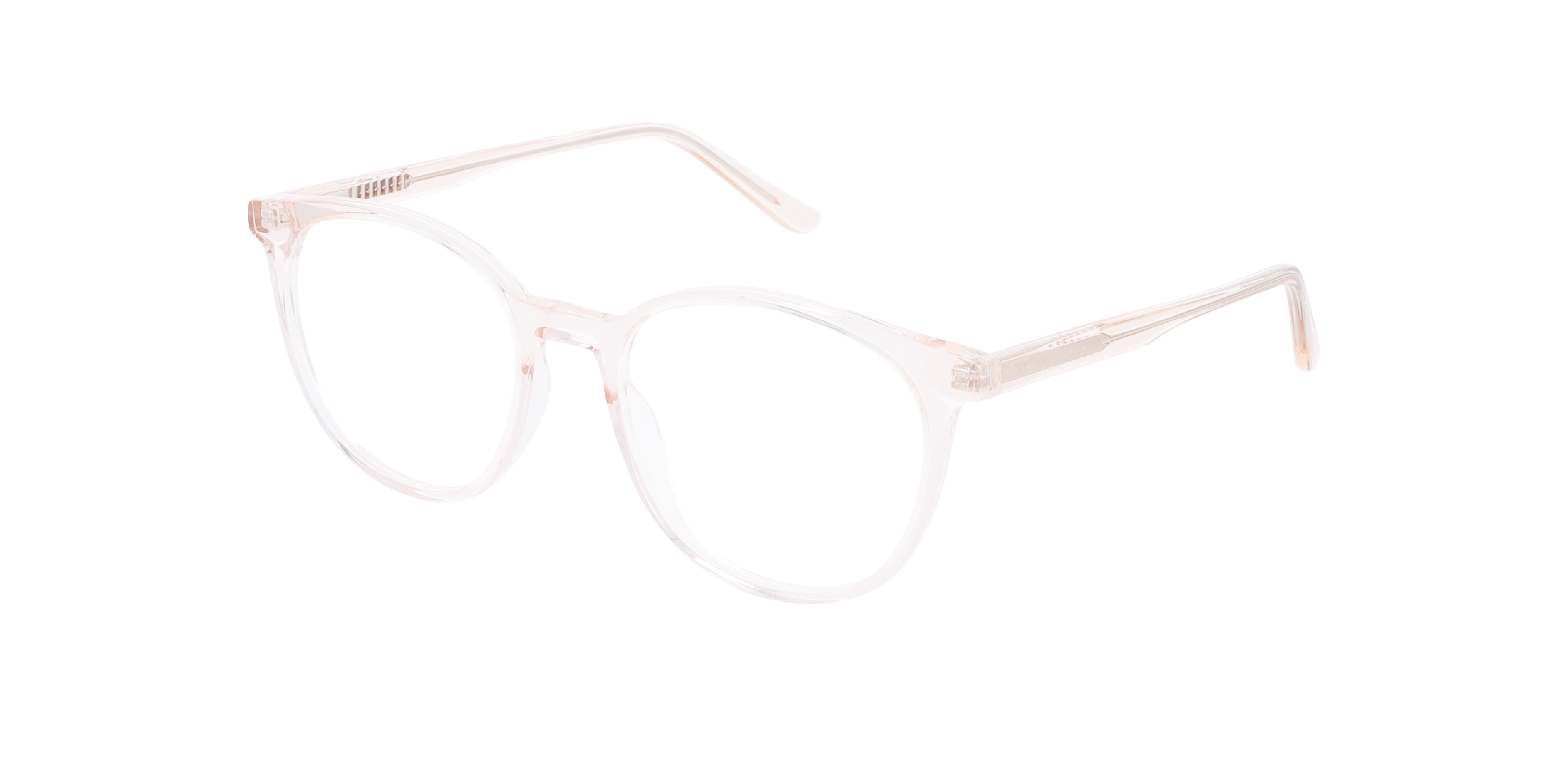 Sofia Sunny Apricot AcetatEyeglass Frames von B24, Dreiviertelansicht