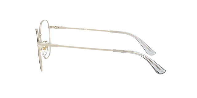 VO4178 Top Havana & lichtgoud MetaalEyeglass Frames van B24, Zijaanzicht