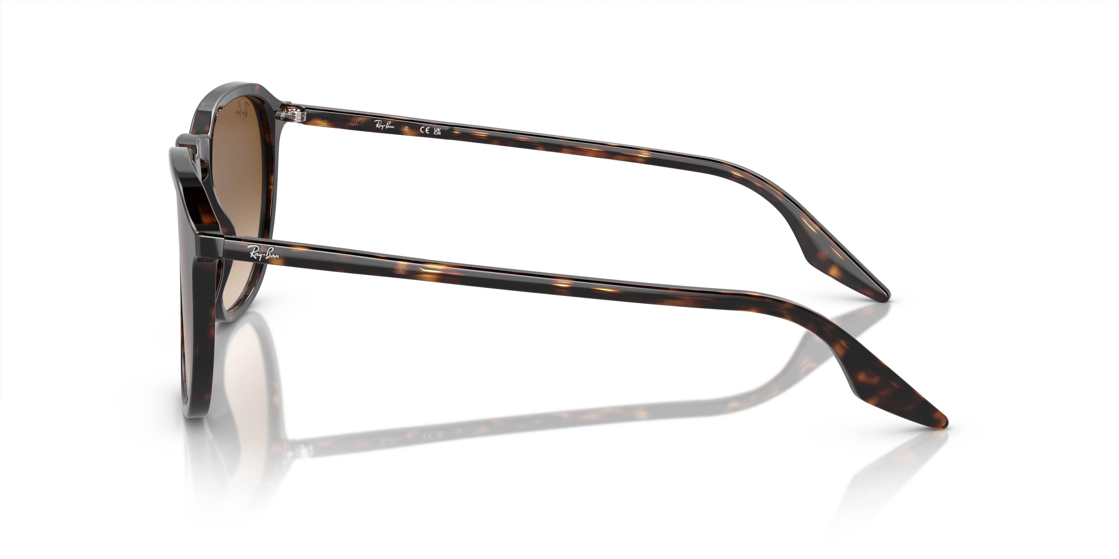 RB2203 Havana AcetaatSunglass Frames van B24, Zijaanzicht