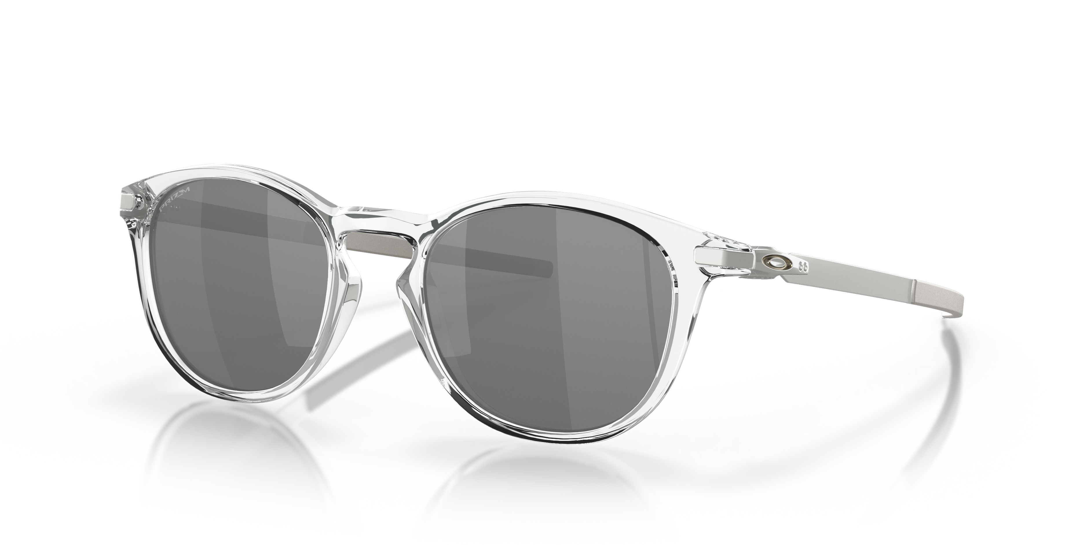 Pitchman™ R Transparent glänzend KunststoffEyeglass Frames von B24, Dreiviertelansicht