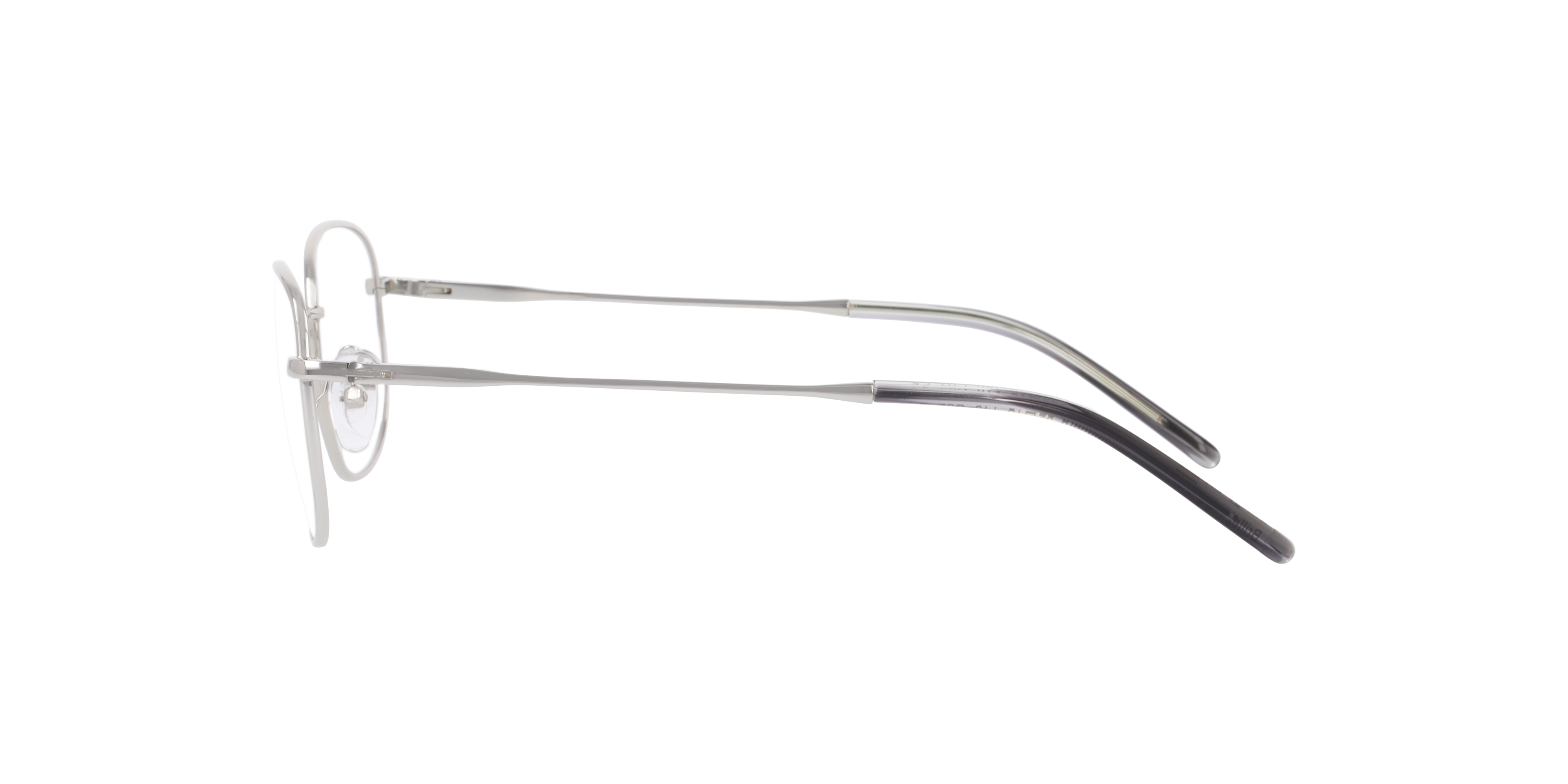 Helsingborg Silber MetallEyeglass Frames von B24, Seitenansicht